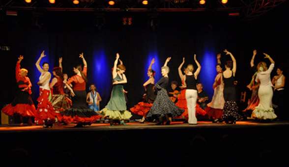 Veranstaltung am 24 april 2010 im Waschhaus Potsdam, "TAPITAS FLAMENCAS"